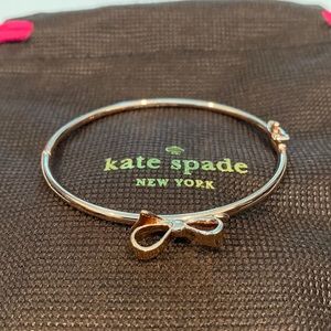 Kate Spade Love Notes Bangle, Rose Gold